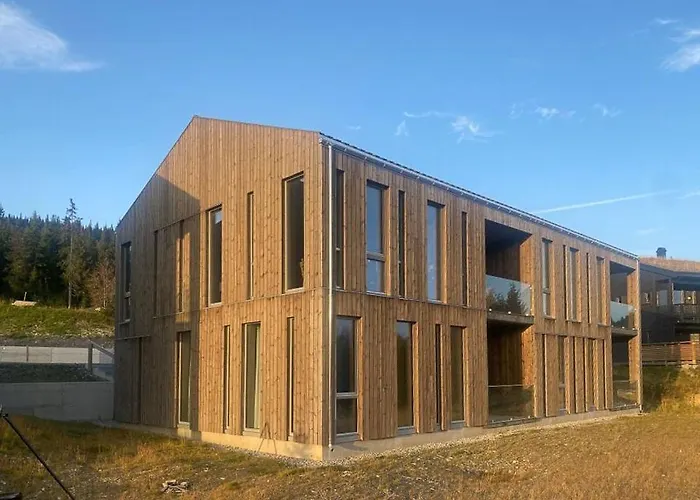Lovely, New At Kvitfjell With Ski-in Out Casa de Férias